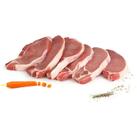 Viande de Porc: Côtes premières à griller Label Rouge SELECTION